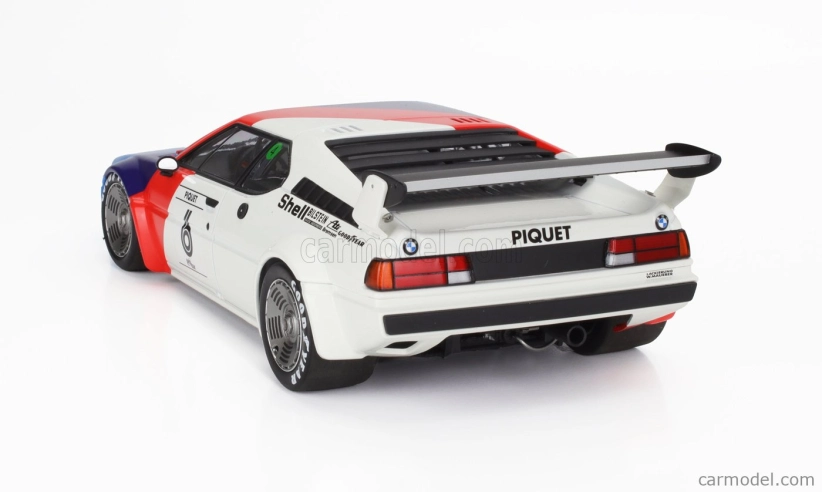 Minichamps BMW M1 Werksdesign N 6 Procar Series 1979 Nelson Piquet 1:18 Biela modrá červená