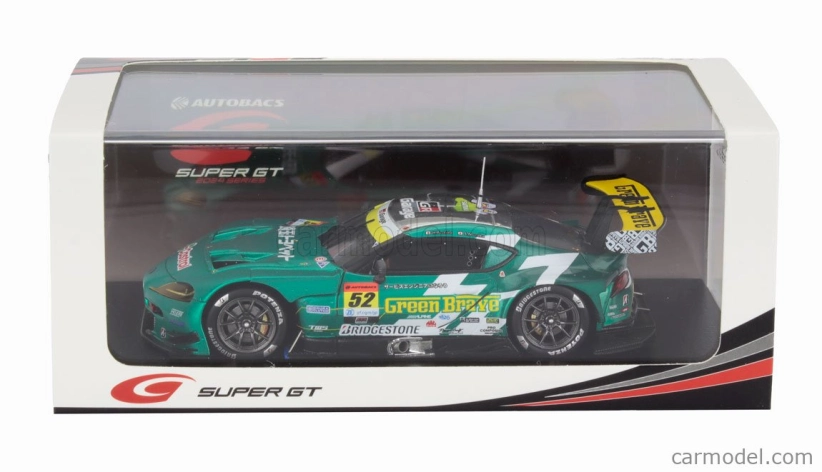 Spark-model Toyota Gr Supra Team Saitama Green Brave N 52 Gt300 Class Super Gt 2024 Hiroki Yoshisa - Seita Nonaka 1:43 Green Met