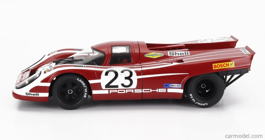 Werk83 Porsche 917k 4.9l Team Salzburg N 23 Winner 24h Le Mans 1970 Hans Herrmann - Richard Attwood 1:18 Červená Bílá