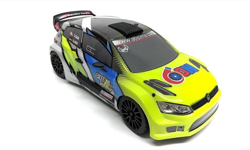 Absima Rally Car Speed Demon 1:12 4WD RTR Brushless žluto-modrý