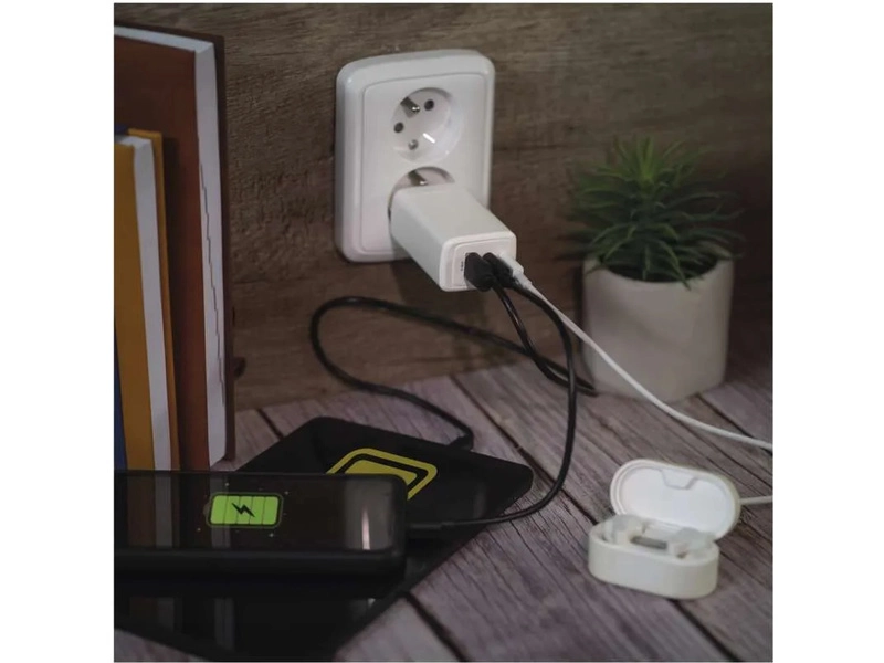 Napájací adaptér GaN PD 65W USB (napájanie)