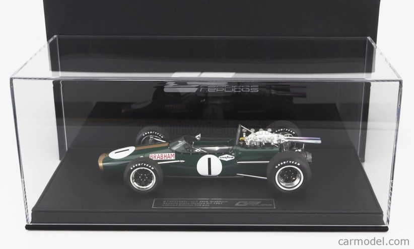 Gp-replicas Brabham F1 Bt24 Repco N 1 Jack Brabham 1:18, tmavě zelená