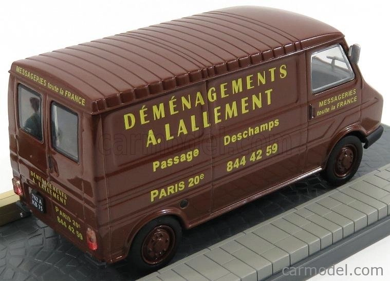 Edicola Citroen C35 Van - Demenageur - Traslochi - Moving 1:43 Brown