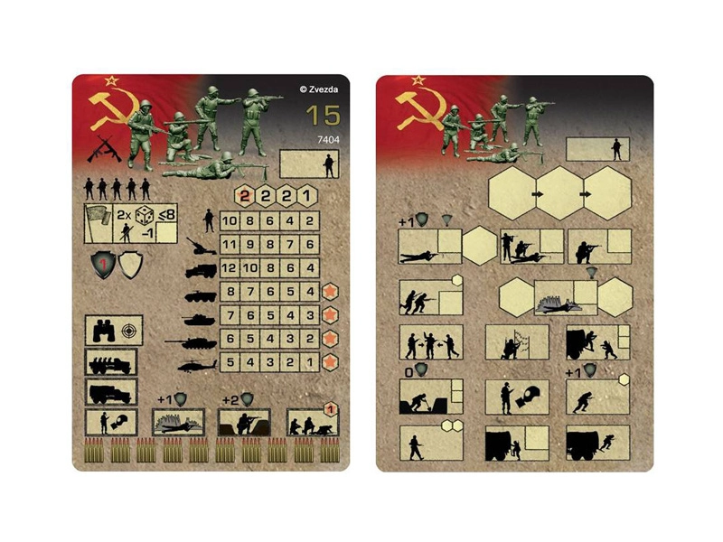 Zvezda figurky Sovětská pěchota (1:72)