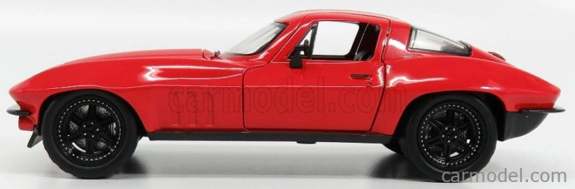 Jada Chevrolet Letty's Corvette Coupe 1963 - Fast & Furious 8 2017 1:24 Červená Černá