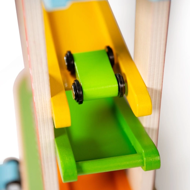 Bigjigs Toys Drevená autodráha