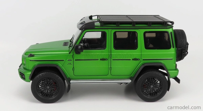 Nzg Mercedes benz G-class 4x4² 2022 1:12 Peklo Magno Green Met