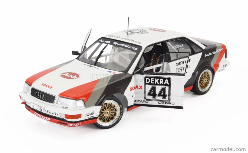 Werk83 Audi Quattro V8 Team Schmidt Motorsport Technik N 44 Winner Dtm Sezóna 1990 Hans Joachim Stuck 1:18 Biela Sivá Červená