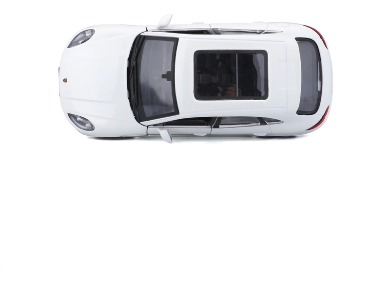 Bburago Plus Porsche Macan 1:24 bílá metalíza