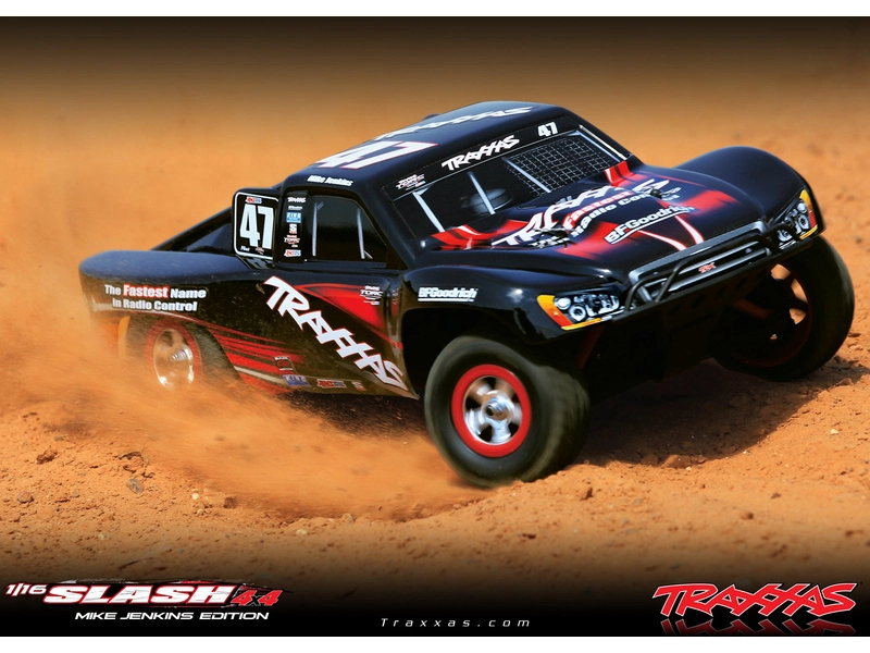 RC auto Traxxas Slash 1:16 RTR, Mike Jenkins