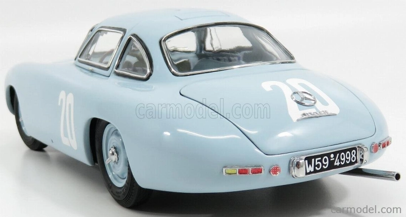 Cmc Mercedes benz 300sl (w154) Team Daimler-benz Ag N 20 2nd Bern Gp 1952 H.lang 1:18 Light Blue
