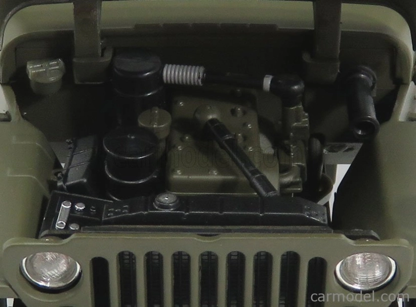 Welly Jeep Willys 1/4 Mb Usa Army Open 1942 1:18 Vojenská zelená