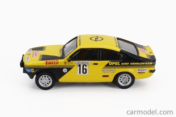 Brekina plast Opel Kadett C Gt/e (night Version) N 16 1:87, žlutá
