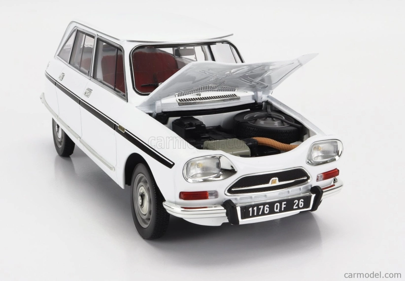 Norev Citroen Ami Super 1974 1:18 biely