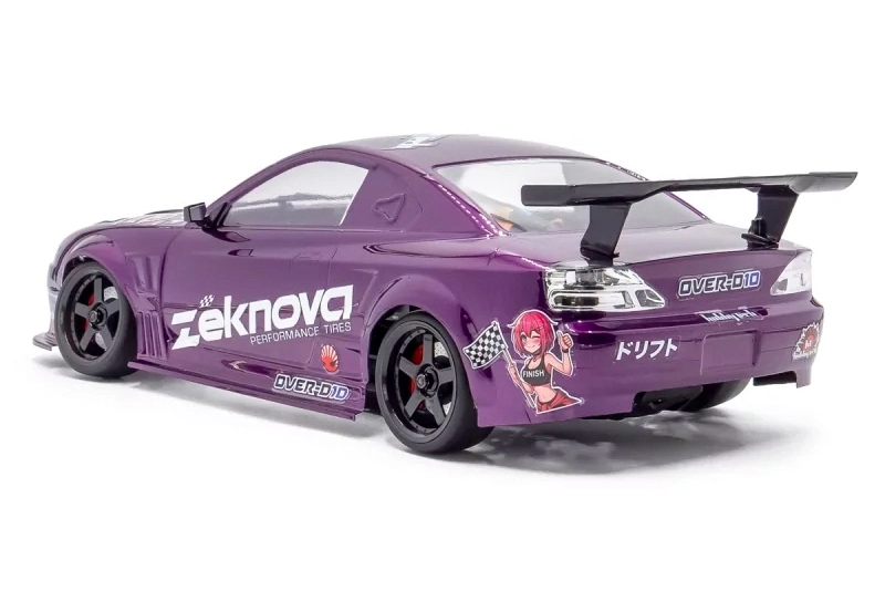 1/10 Drift OVER-D10 RWD auto RTR + batéria a nabíjačka