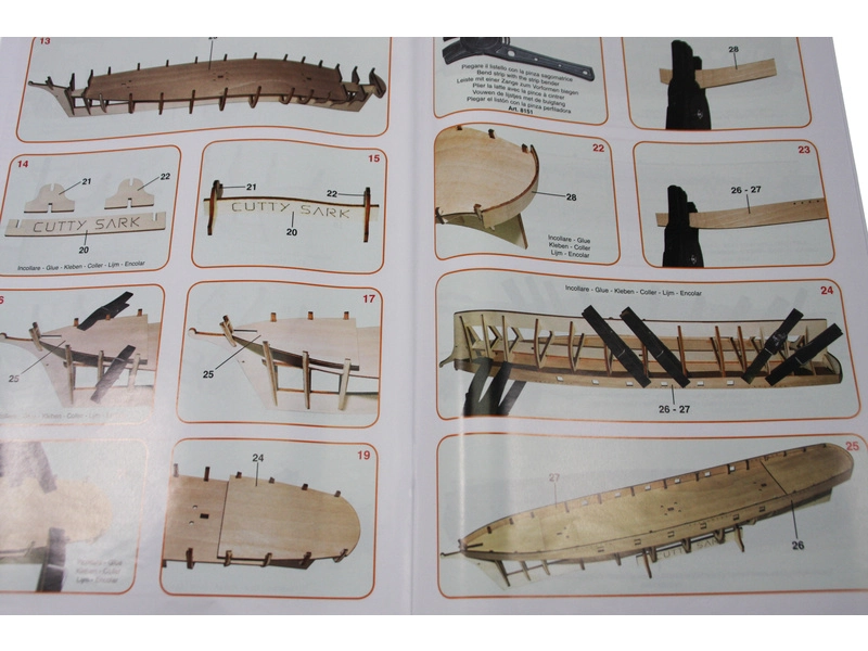 Mantua Model Cutty Sark Le Piccole 1:100 kit