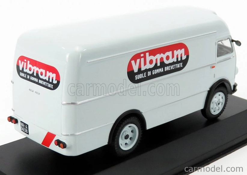 Edicola Om Fiat Leoncino Van Furgone Vibram 1954 1:43 svetlosivá