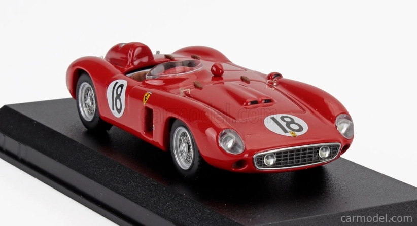 Art-model Ferrari 860 Monza Sn0602 N 18 2nd 12h Sebring 1956 Luigi Musso - Harry Schell 1:43 Red
