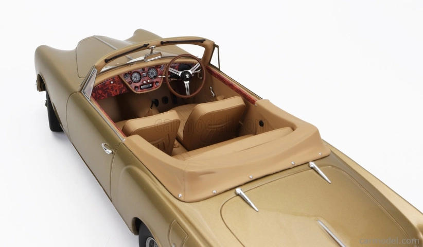 Modely Alvis Te21 Dhc Cabriolet Open 1963 1:18 Gold Met