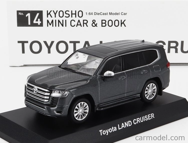 Kyosho Toyota Land Cruiser Zx 2021 1:64 Grey Met