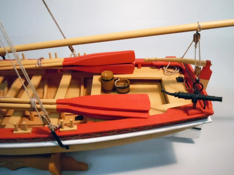 Model Shipways Ozbrojený dlhý čln 1:24