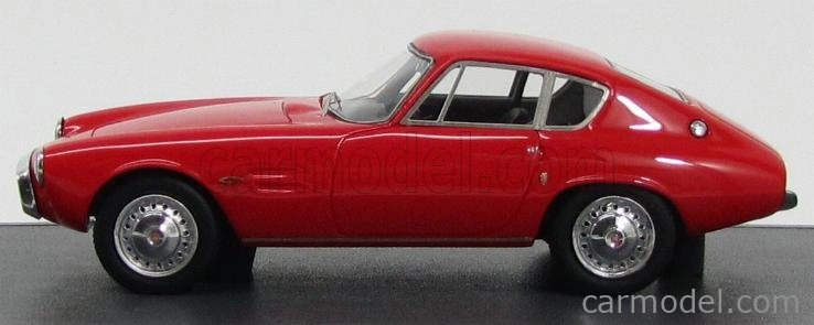 Matrix scale models Fiat Ghia 1500 Gt Coupe 1964 1:43 Red
