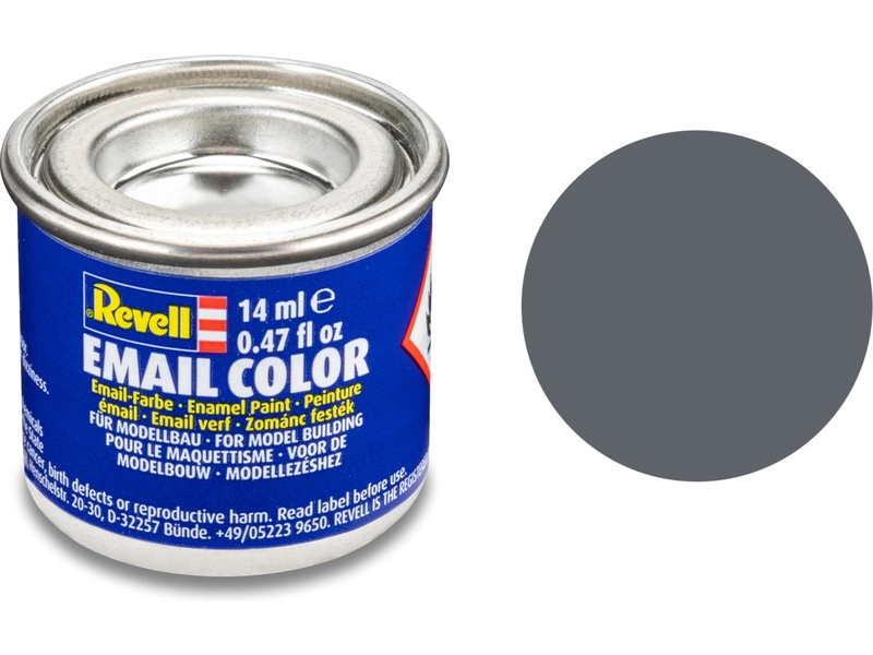 Revell emailová farba #74 matná lodná sivá 14 ml