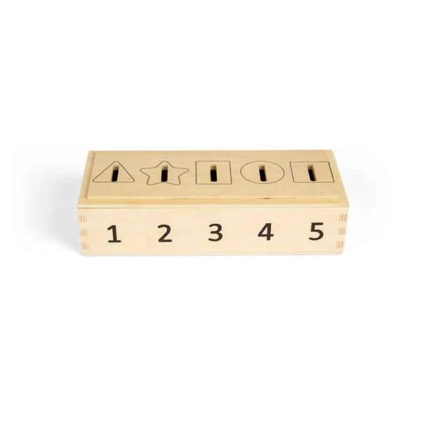 Bigjigs Toys Třídění barev, tvarů a čísel