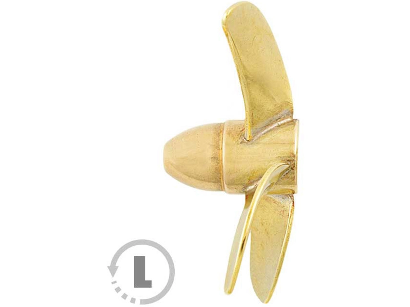 Raboesch lodná skrutka triedy 158 70 mm M4 4-listá ľavá