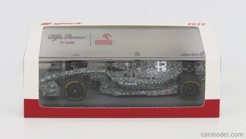 Spark-model Alfa romeo F1 C42 Team Orlen Racing N 88 Barcelona Test 2022 Robert Kubica 1:43 Různé