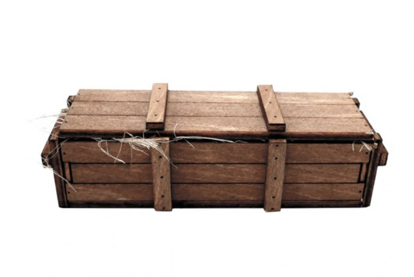 1/16 Drevená debna L