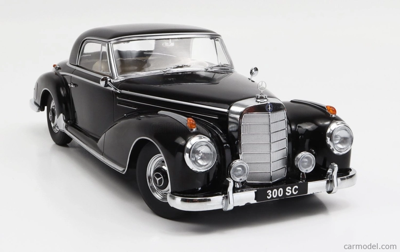 Kk-scale Mercedes benz 300s Coupe (w188) 1955 1:18 Black