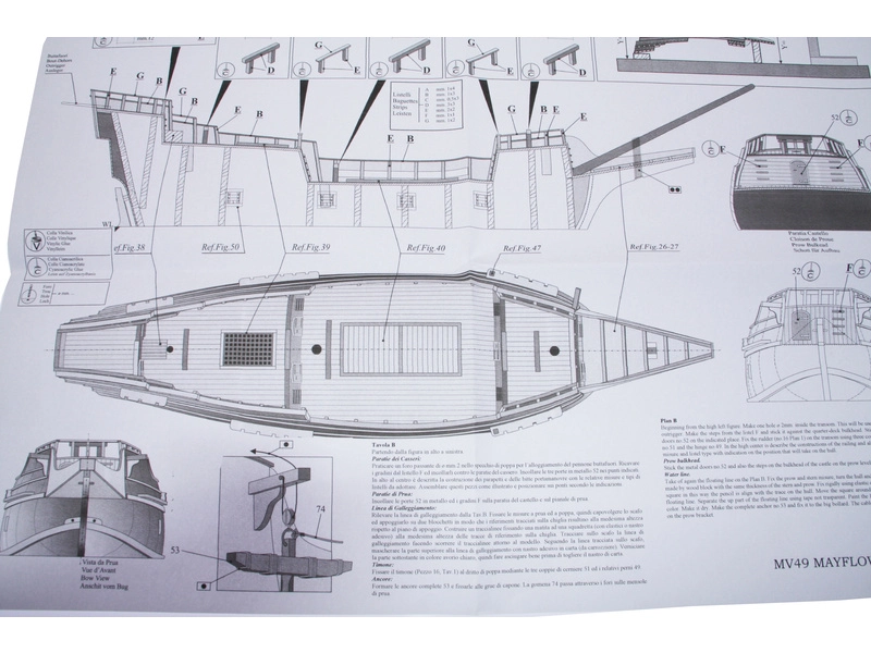 MAMOLI Mayflower 1609 1:70 kit