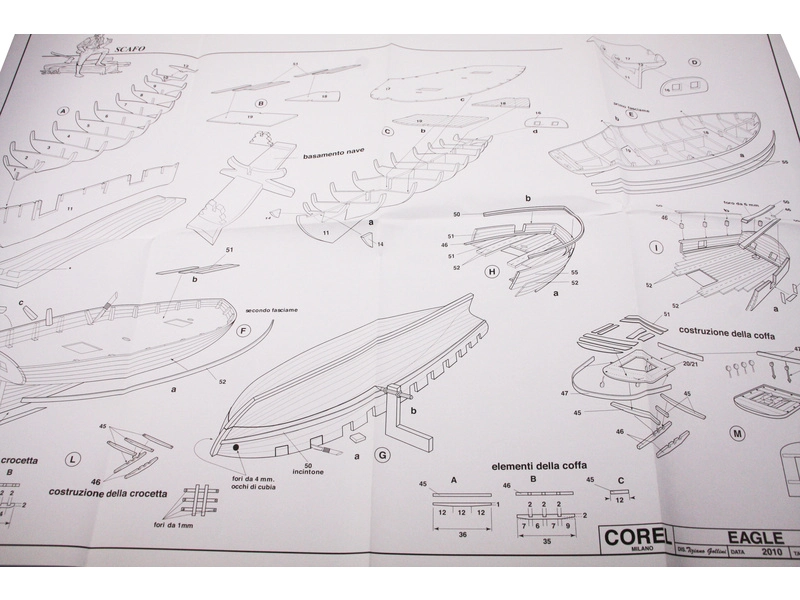 COREL Eagle briga 1812 1:85 kit