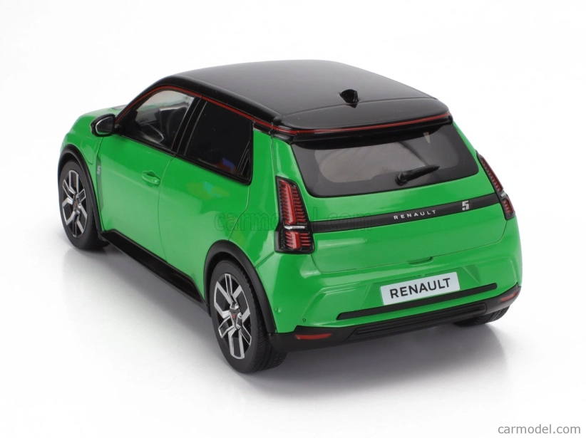 Norev Renault R5 E-tech 2024 1:18 Pop Zelená Černá