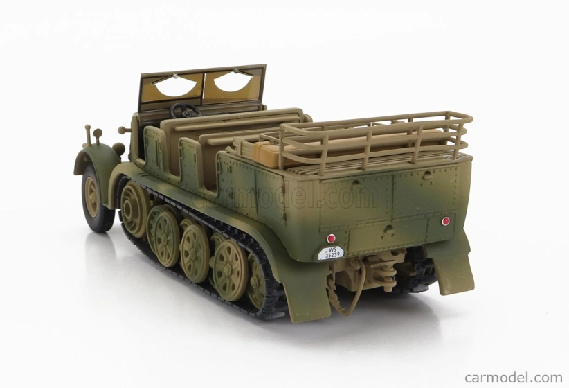 Corgi Tank Half Truck Krauss-maffei Cingolato 1942 1:50 Vojenská Kamufláž