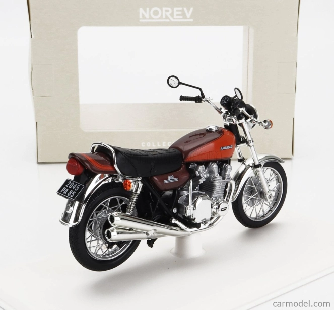 Norev Kawasaki Z900 1973 1:18 hnedá oranžová