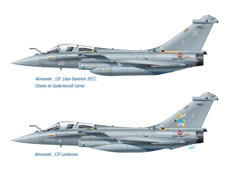 Italeri Rafale M Operations Exterieures 2011 (1:72)