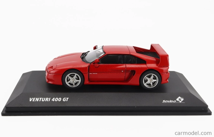 Solido Venturi 400 Gt Biturbo 1994 1:43 Červená