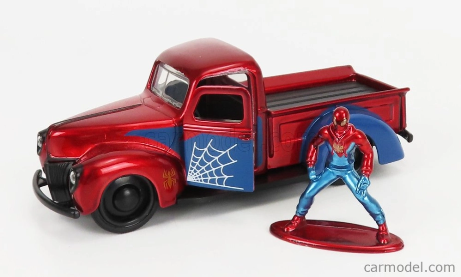 Jada Ford usa Pick-up s figúrkou Spidermana 1941 1:32 Červená modrá