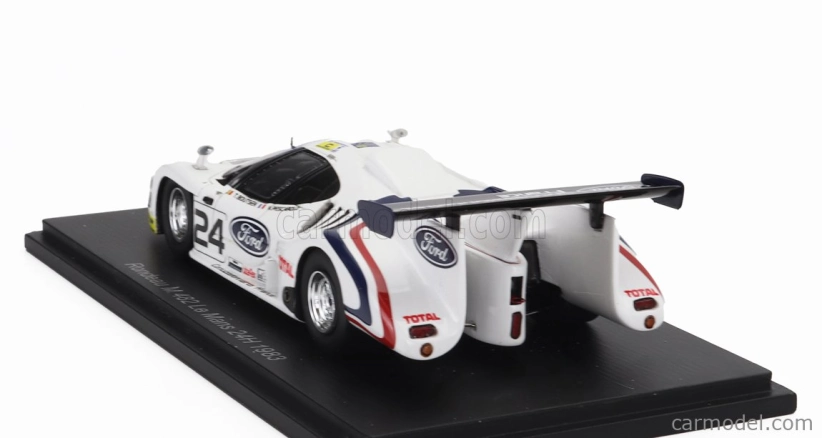 Spark-model Rondeau M482 4.0l V8 Team Ford Concessionaires N 24 24h Le Mans 1983 Henry Pescarolo - Thierry Boutsen 1:43 Biela