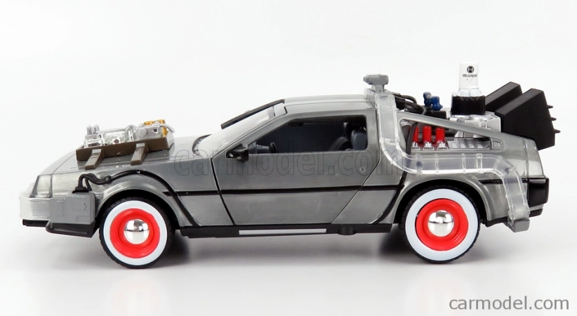 Jada De lorean Time Machine - Back To The Future 3 - Ritorno Al Futuro 3 1:24 Silver