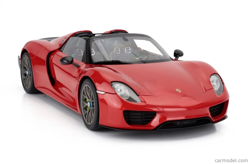 Autoart Porsche 918 Spyder Weissach Package 2013 1:12 červená