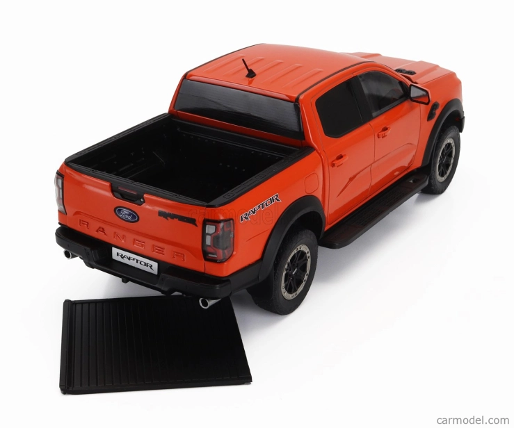 Mcg Ford usa Ranger Raptor Pick-up Double Cabine 2023 1:18 Orange