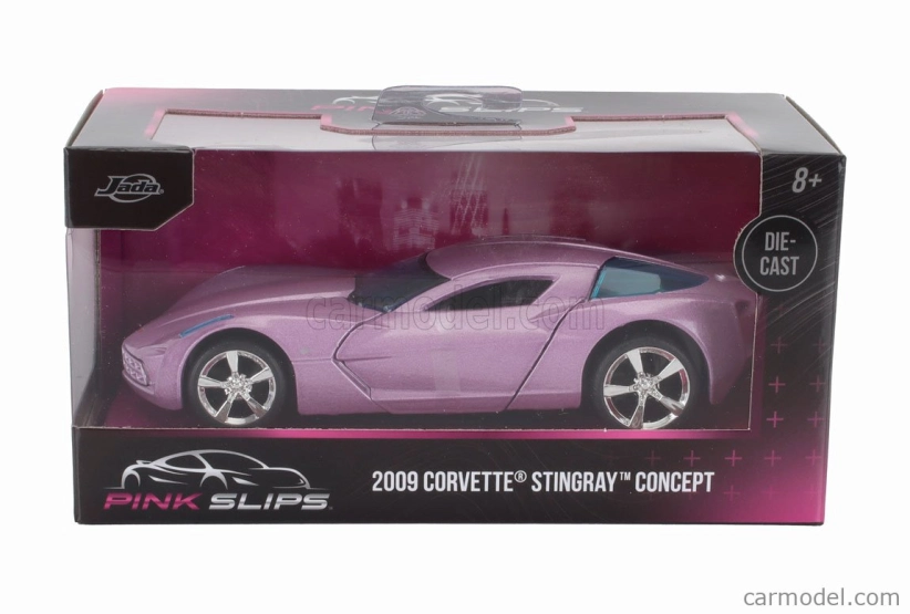 Jada Chevrolet Corvette Stingray Concept Coupe 2009 1:32 Pink Met