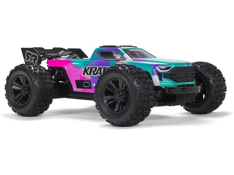 Arrma Mini Kraton 3S DSC BLX 1:16 4WD RTR červená/modrá