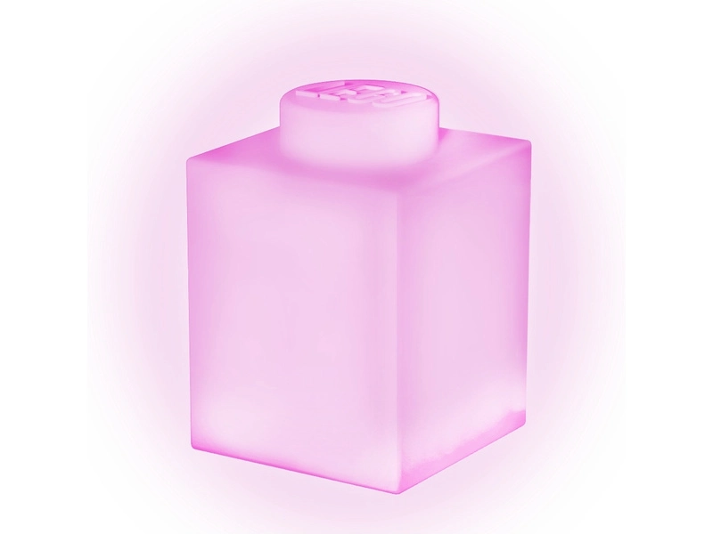 LEGO nočná lampička – Silikónová kocka modrá