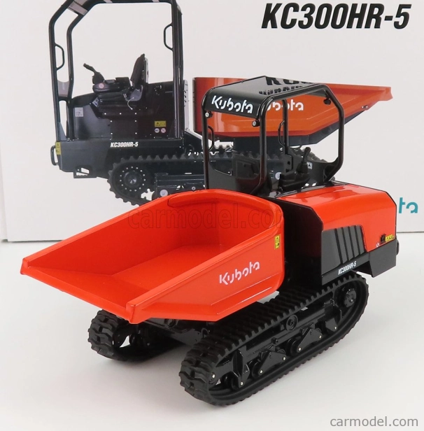 Universal hobbies Kubota Kc300hr-5 Pásový dumper 2010 1:24 Čierna oranžová
