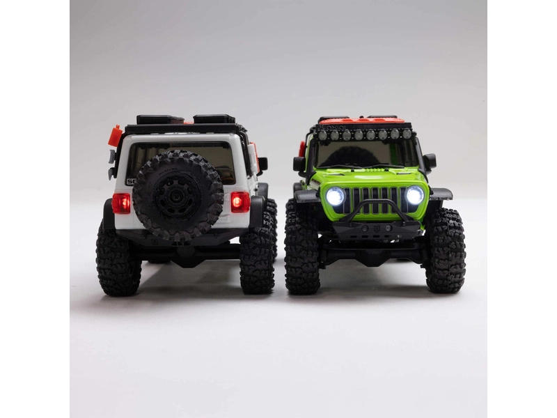 Axial SCX30 Jeep Wrangler JLU 4WD 1:30 RTR bílý