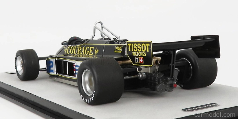 Tecnomodel Lotus F1  87 N 12 British Gp 1981 N.mansell 1:18 Black